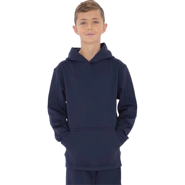 Youth ATC™ PTech™ Fleece Hooded Sweatshirt - Youth ATC™ PTech™ Fleece Hooded Sweatshirt - Image 4 of 4
