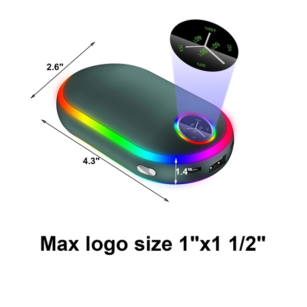 Rechargeable Hand Warmer with Lights - Rechargeable Hand Warmer with Lights - Image 1 of 1