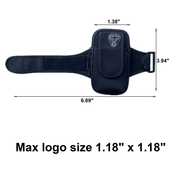 Running Armband With Headphone Jack - Running Armband With Headphone Jack - Image 1 of 1