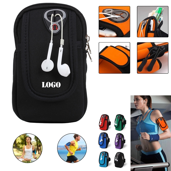 Running Armband With Headphone Jack - Running Armband With Headphone Jack - Image 0 of 1