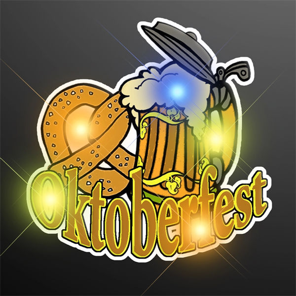 Oktoberfest Flashing Pin - Oktoberfest Flashing Pin - Image 0 of 1