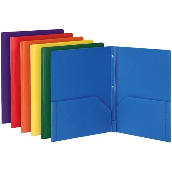 2 Pocket Folders with Fasteners - 2 Pocket Folders with Fasteners - Image 1 of 1