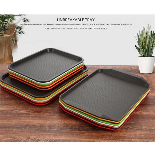 Plastic Restaurant Toddler Fast Food Serving Tray For Eating - Plastic Restaurant Toddler Fast Food Serving Tray For Eating - Image 1 of 3