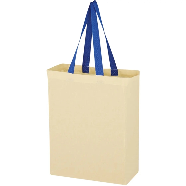 Natural Cotton Canvas Grocery Tote Bag - Natural Cotton Canvas Grocery Tote Bag - Image 4 of 4