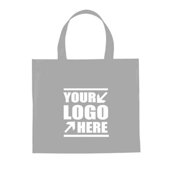 Custom Heat Seal Non-Woven Shopping Tote Bag. - Custom Heat Seal Non-Woven Shopping Tote Bag. - Image 4 of 12