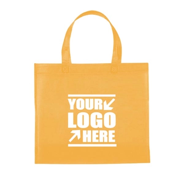 Custom Heat Seal Non-Woven Shopping Tote Bag. - Custom Heat Seal Non-Woven Shopping Tote Bag. - Image 8 of 12