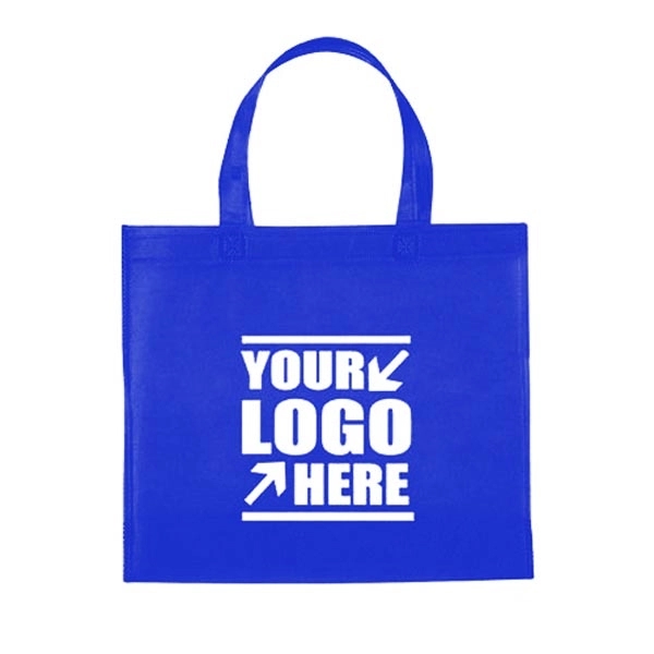 Custom Heat Seal Non-Woven Shopping Tote Bag. - Custom Heat Seal Non-Woven Shopping Tote Bag. - Image 12 of 12