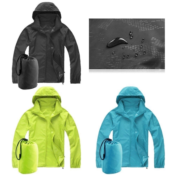 Fashion Waterproof Sunscreen Jacket - Fashion Waterproof Sunscreen Jacket - Image 1 of 2