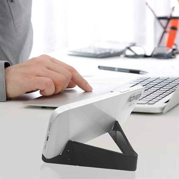 V-Shaped Foldable Smart Phone Tablet Stand Holder - V-Shaped Foldable Smart Phone Tablet Stand Holder - Image 4 of 5