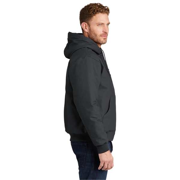 CornerStone - Duck Cloth Hooded Work Jacket. - CornerStone - Duck Cloth Hooded Work Jacket. - Image 18 of 19