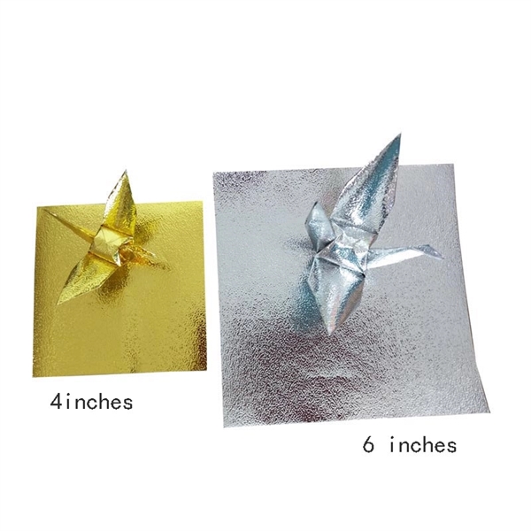 Multicolor Glitter Origami Paper Crane - Multicolor Glitter Origami Paper Crane - Image 2 of 4