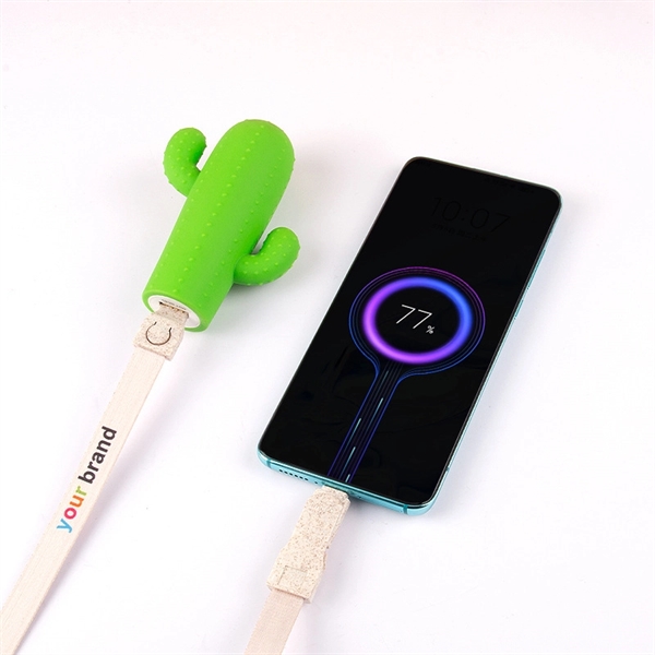 3 In 1 USB Charging Cable Lanyard - 3 In 1 USB Charging Cable Lanyard - Image 1 of 4