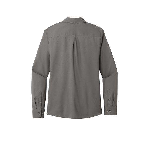 Port Authority Women's Long Sleeve Performance Staff Shirt - Port Authority Women's Long Sleeve Performance Staff Shirt - Image 15 of 15