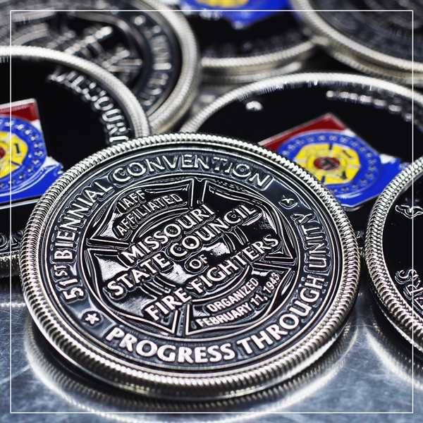 Die Struck Zinc Challenge Coin - Die Struck Zinc Challenge Coin - Image 0 of 3