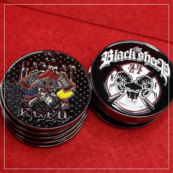 Die Struck Zinc Challenge Coin - Die Struck Zinc Challenge Coin - Image 2 of 3