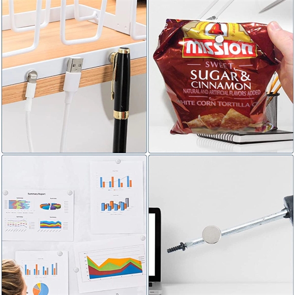 Small Round Office Refrigerator Magnet - Small Round Office Refrigerator Magnet - Image 1 of 3