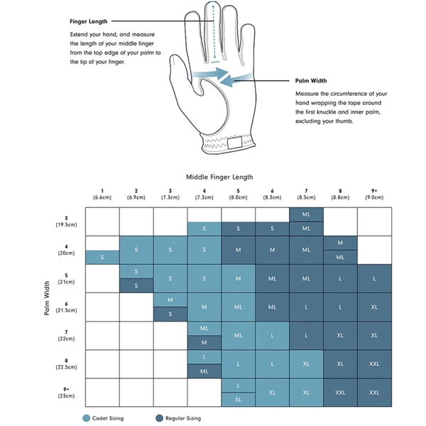 Men Women's Weather Spann Golf Gloves - Men Women's Weather Spann Golf Gloves - Image 3 of 4