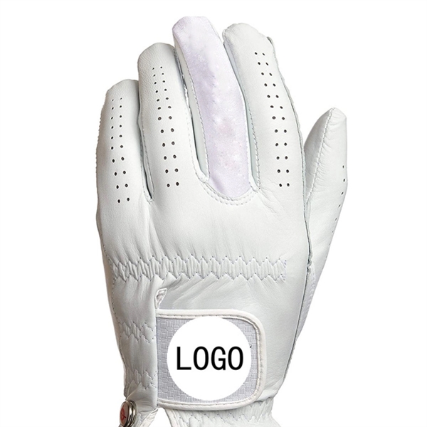 Men's Premium Leather Golf Gloves - Men's Premium Leather Golf Gloves - Image 1 of 3