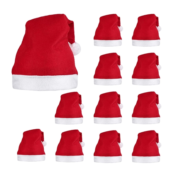 Blank Non-woven Santa Hat - Blank Non-woven Santa Hat - Image 0 of 2