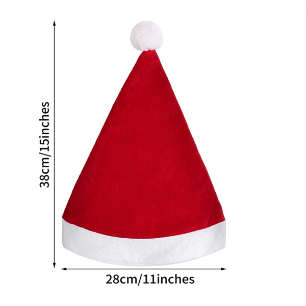 Blank Non-woven Santa Hat - Blank Non-woven Santa Hat - Image 1 of 2