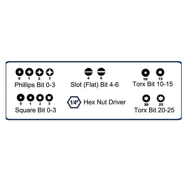The 15-in-1 Multi Bit Screwdriver - The 15-in-1 Multi Bit Screwdriver - Image 4 of 18