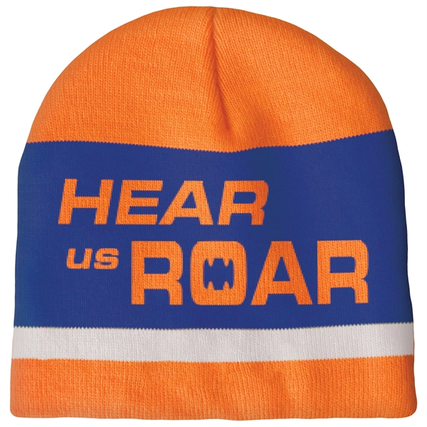 Knit Beanie with No Pom and No Cuff (No Logo) - Knit Beanie with No Pom and No Cuff (No Logo) - Image 0 of 10