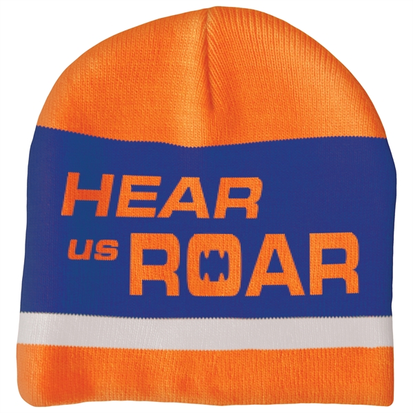 Knit Beanie with No Pom and No Cuff (No Logo) - Knit Beanie with No Pom and No Cuff (No Logo) - Image 1 of 10