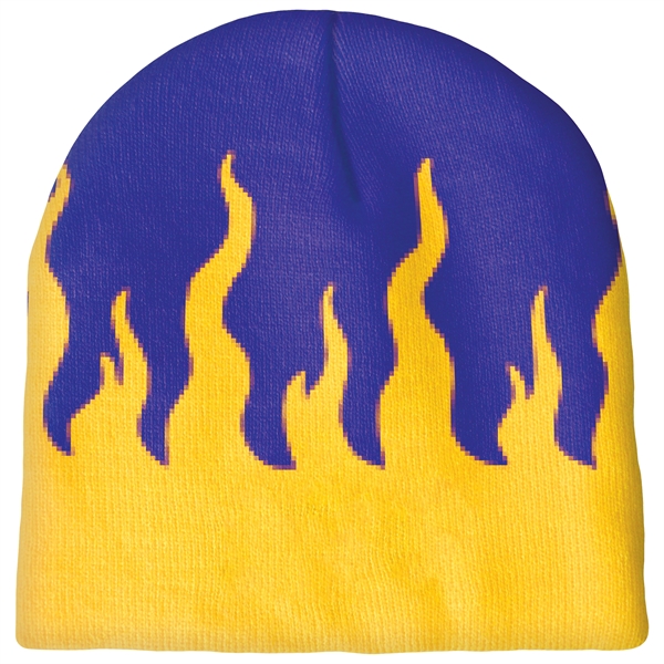 Knit Beanie with No Pom and No Cuff (No Logo) - Knit Beanie with No Pom and No Cuff (No Logo) - Image 5 of 10