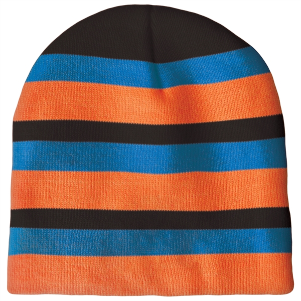 Knit Beanie with No Pom and No Cuff (No Logo) - Knit Beanie with No Pom and No Cuff (No Logo) - Image 6 of 10