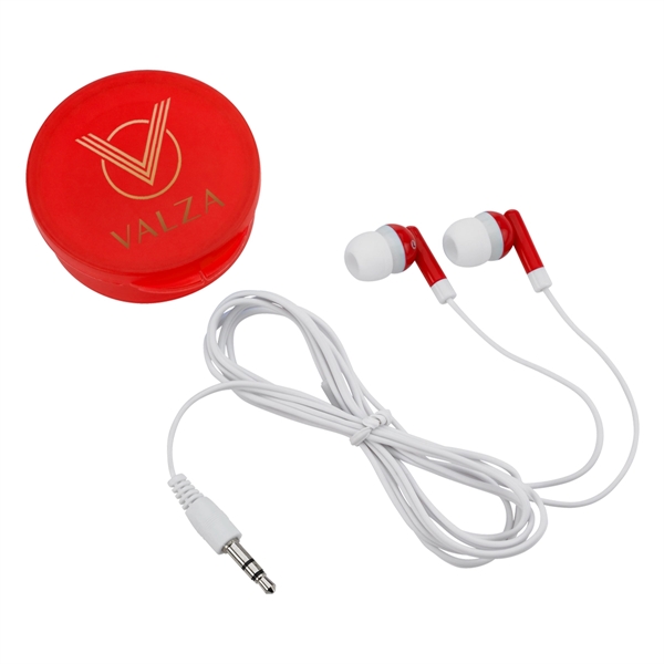 Earbuds In Round Plastic Case - Earbuds In Round Plastic Case - Image 14 of 18