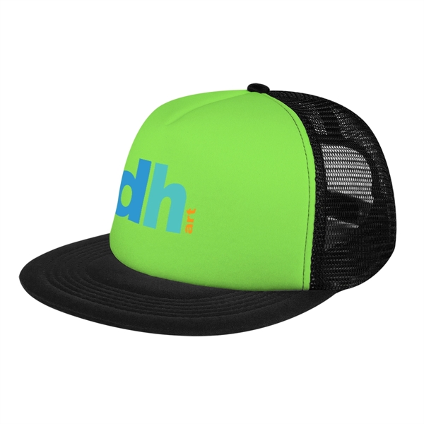 FLAT BILL TRUCKER CAP - FLAT BILL TRUCKER CAP - Image 55 of 59