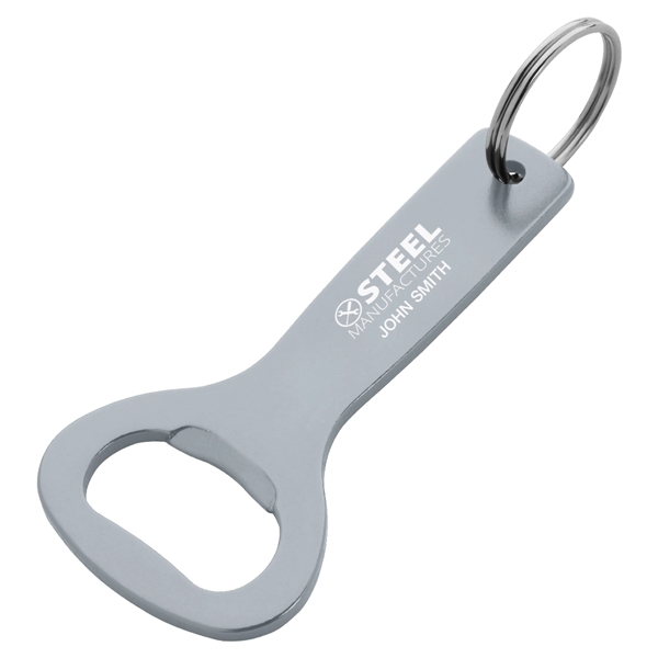 Aluminum Bottle Opener Key Ring - Aluminum Bottle Opener Key Ring - Image 9 of 12