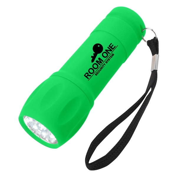 Rubberized Torch Light With Strap - Rubberized Torch Light With Strap - Image 5 of 10