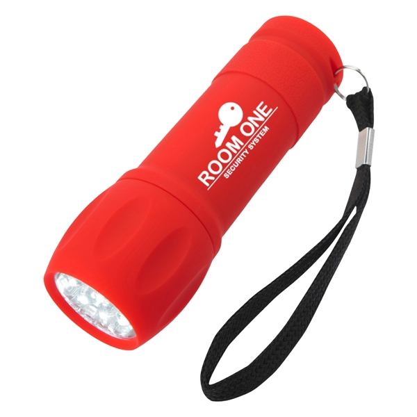 Rubberized Torch Light With Strap - Rubberized Torch Light With Strap - Image 8 of 10