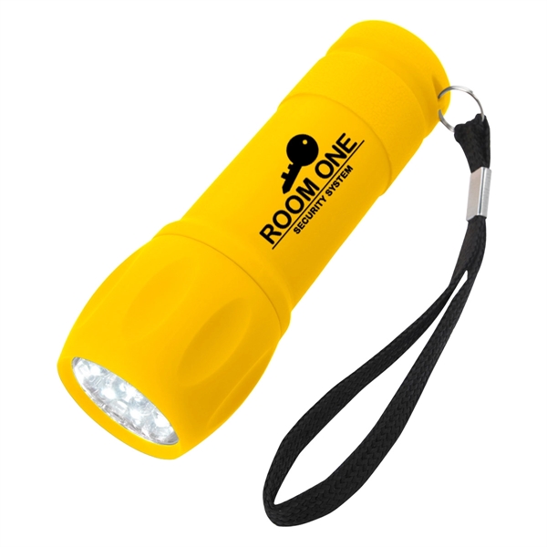 Rubberized Torch Light With Strap - Rubberized Torch Light With Strap - Image 9 of 10