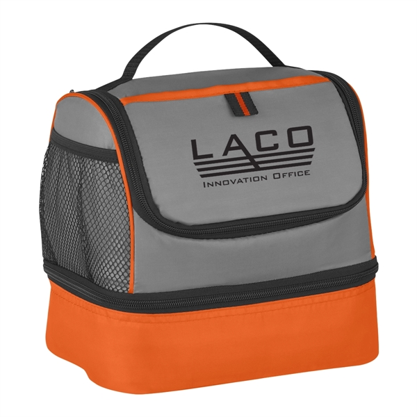 Two Compartment Lunch Pail Bag - Two Compartment Lunch Pail Bag - Image 3 of 17