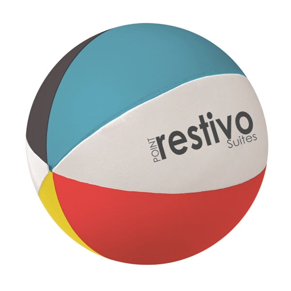 Beach Ball Shape Stress Reliever - Beach Ball Shape Stress Reliever - Image 1 of 2