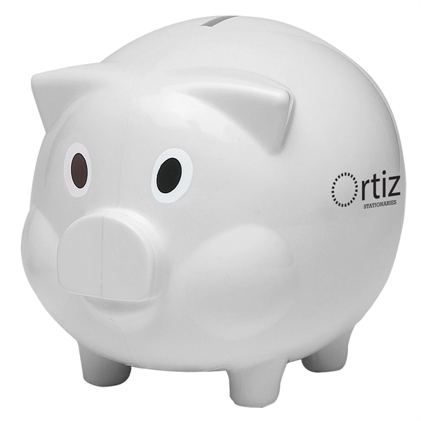 Plastic Piggy Bank - Plastic Piggy Bank - Image 6 of 6