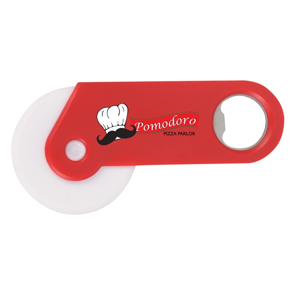 Pizza Cutter With Bottle Opener - Pizza Cutter With Bottle Opener - Image 7 of 12