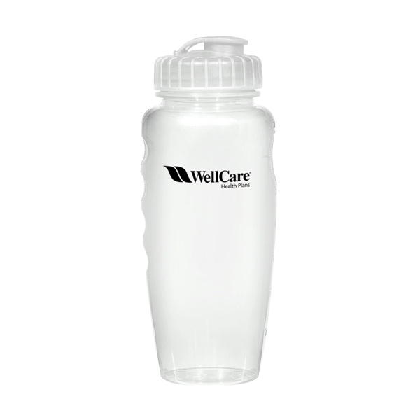 30 Oz. Poly-Clear™ Gripper Bottle - 30 Oz. Poly-Clear™ Gripper Bottle - Image 5 of 10