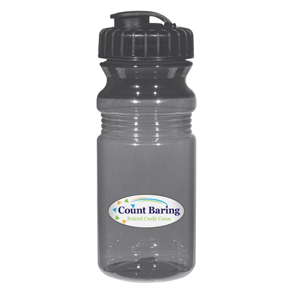 20 Oz. Poly-Clear™ Fitness Bottle With Super Sipper Lid - 20 Oz. Poly-Clear™ Fitness Bottle With Super Sipper Lid - Image 5 of 15