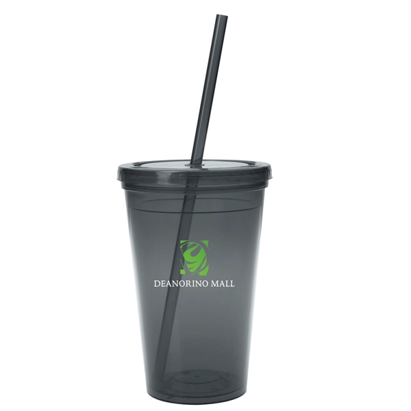 16 Oz. Sunsplash Double Wall Tumbler - 16 Oz. Sunsplash Double Wall Tumbler - Image 6 of 22