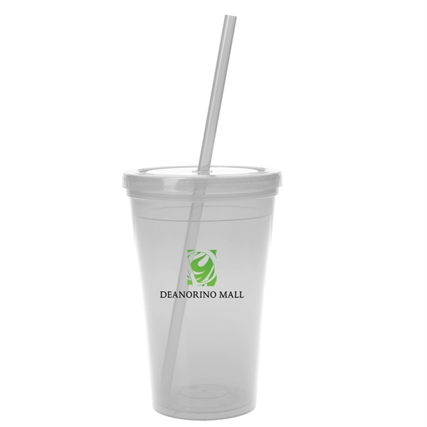 16 Oz. Sunsplash Double Wall Tumbler - 16 Oz. Sunsplash Double Wall Tumbler - Image 8 of 22