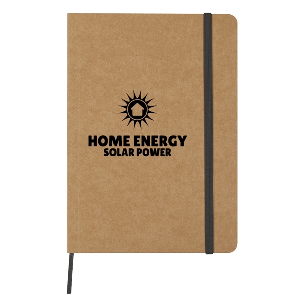 5" x 7" Eco-Inspired Strap Notebook - 5" x 7" Eco-Inspired Strap Notebook - Image 1 of 10