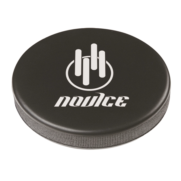 Hockey Puck Shape Stress Reliever - Hockey Puck Shape Stress Reliever - Image 1 of 2