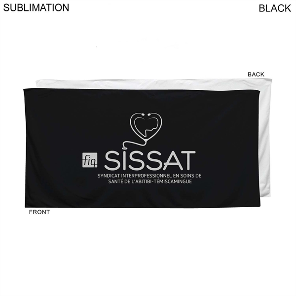 Colored Heavier Plush Velour Terry Cotton Blend Beach Towel