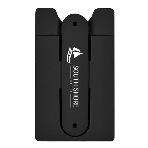 Custom Silicone Phone Wallet With Stand