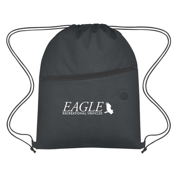 Custom Non-Woven Hit Sports Pack With Front Zipper