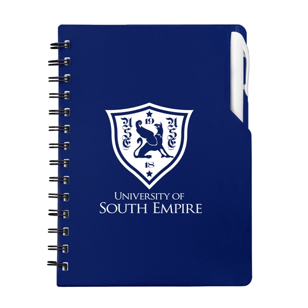 Custom Spiral Notebook With Pen