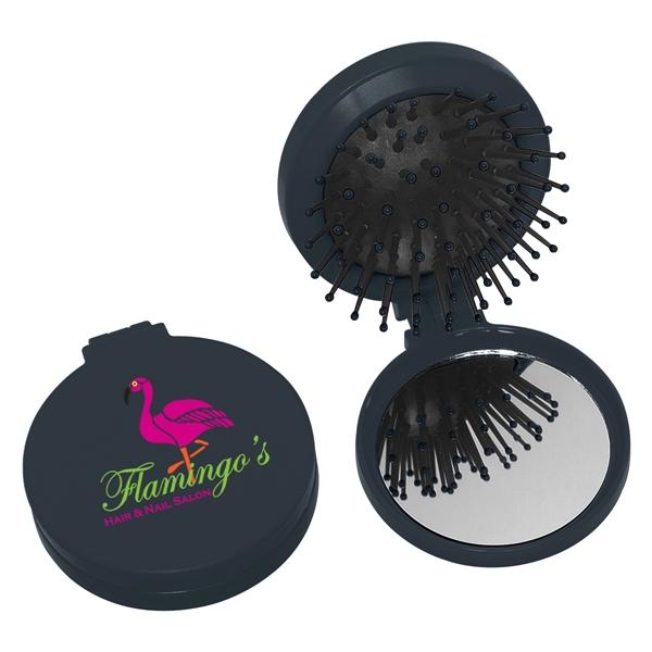 Custom Brush And Mirror Compact